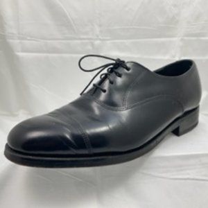 Florsheim Black Leather Oxford  Lace-up Shoes Men's 8 US